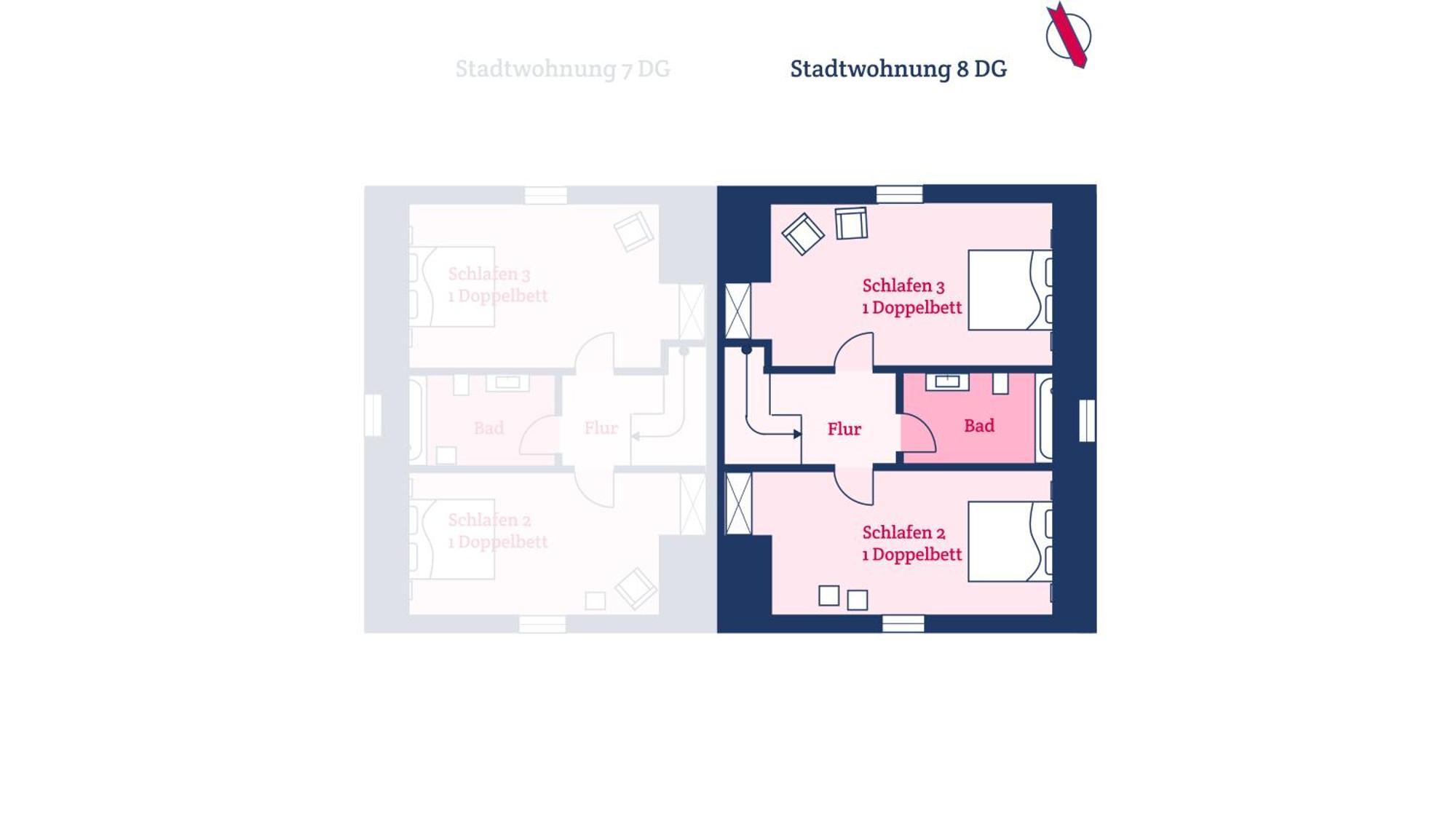 Stadtwohnung 8 威克奥夫弗尔 外观 照片